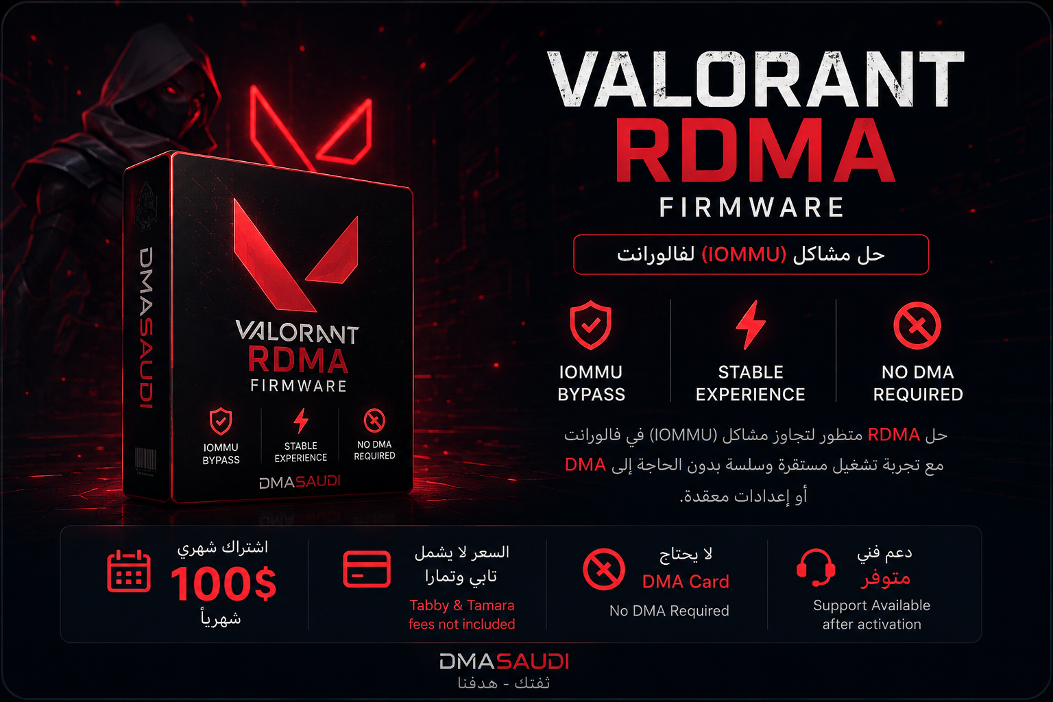 Valorant RDMA – IOMMU Solution